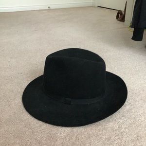 Never Worn Before Aritzia Black Suede Cowboy Hat